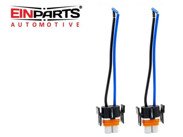 EINPARTS H8 H9 H11 LED / halogen hon-keramikkontakt, 2-pack multifärg