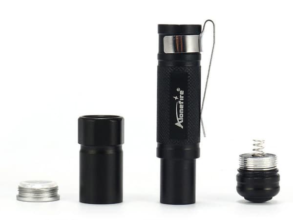 LED Mini ficklampa 1x XP-E LED 100 Lumen Zoom