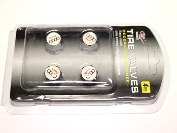 Ventilhattar till Audi 4-pack, styling, fint set. Krom