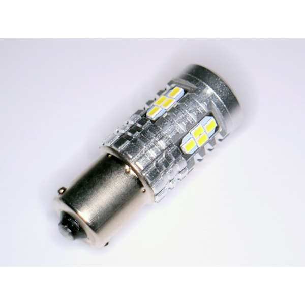 Ba15s  p21w 1156 Led 800 lumen backljus 1-pack 6000k Vit