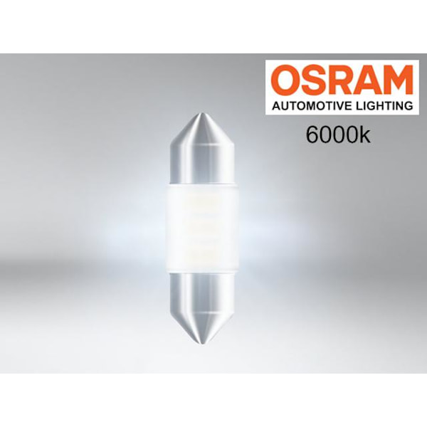 Osram c5w 31mm Led 6000K 1-pack festoon Vit