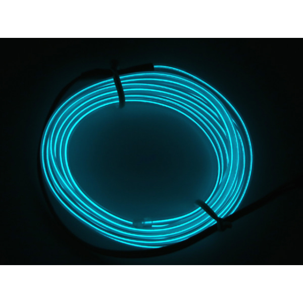 Glowstrip 200cm Isblå ger behaglig glödande effekt som neon Is-blå / Ice-blue