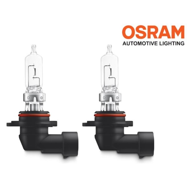 Osram HB3 SUPER BRIGHT halogen premium lampor 12v DC P20d 9005 Metall utseende