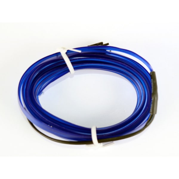 Glowstrip 200cm Blå ger en behaglig glödande effekt styling som neon / EL-wire Blå / Blue