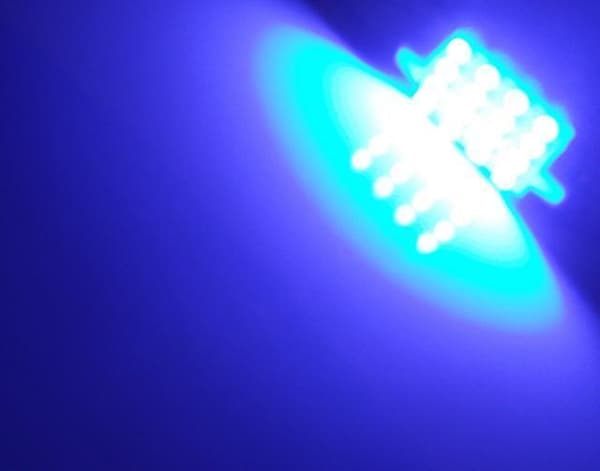 Diodlampa 39mm Blå 2-pack c5w med 16st 3528smd chip Blå