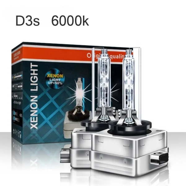 Xenon lampor +50% D3S 35W 6000k xenonlampor Supervision PK32d-5