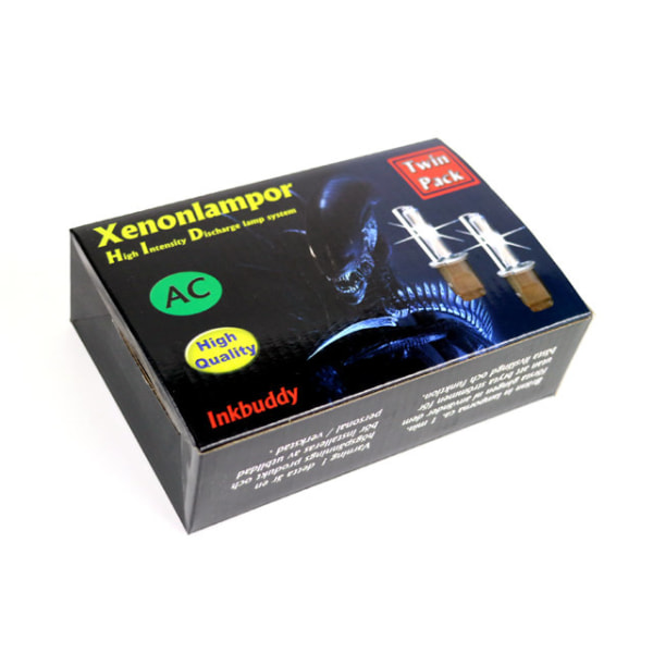 Xenon Lampor 35W H3 8000k med keramik + silikon HID xenonlampor H3 8000k