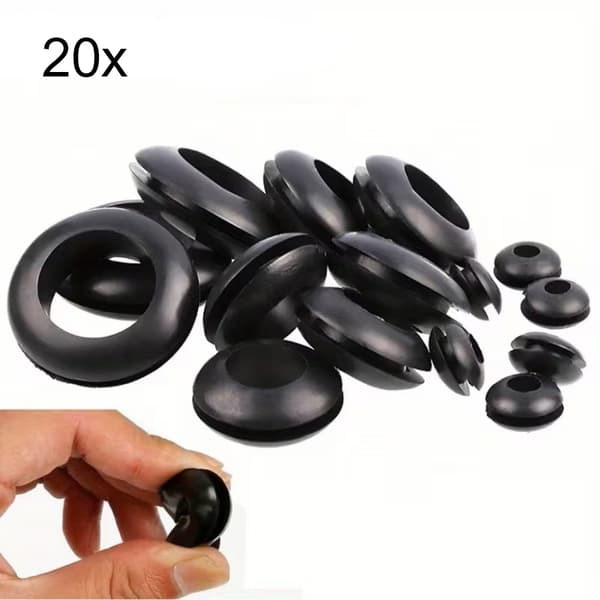 Sats med gummigenomföring 20st 8mm 10mm 12mm 14mm