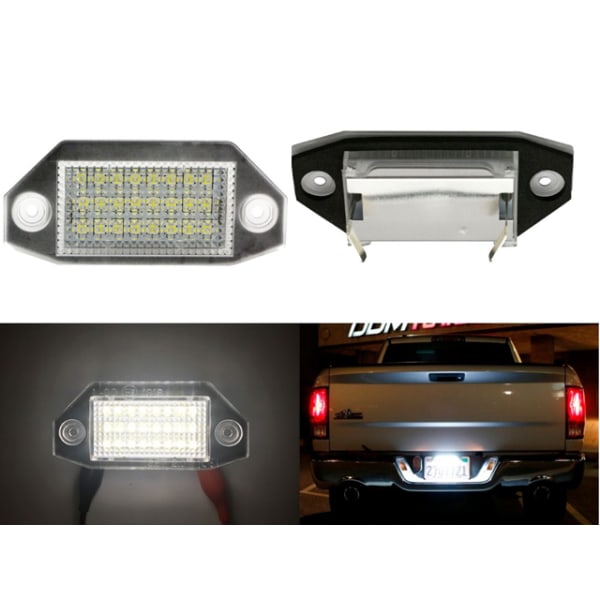Ford Mondeo mk3 2000 - 2007  4/5-dörrar Led skyltbelysning