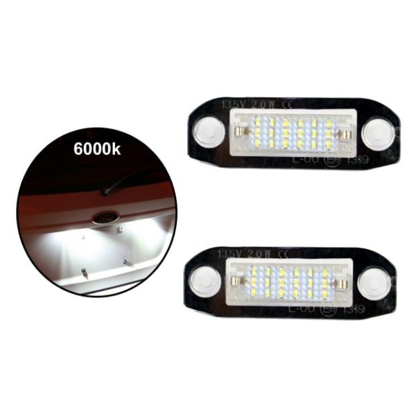 Volvo V50 S60 S80 V70 XC60 XC70 XC90 Led skyltbelysning