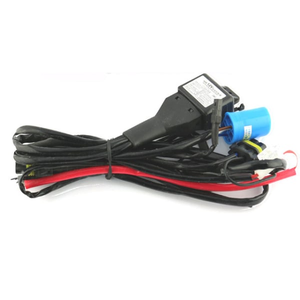 Xenon 9004 hb1 9007 hb5  Bi-xenon kabelsats  reläkabel  Bixenon Svart
