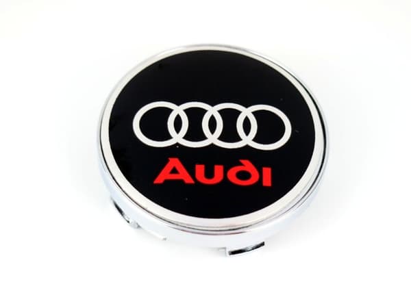 Audi centrumkåpor 60 mm, passar fälgar med 57 mm hål, 4-pack