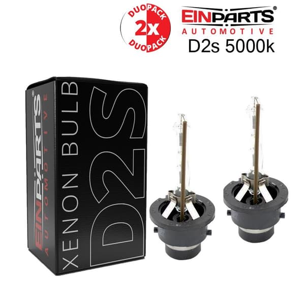 EINPARTS D2S 5000k ORIGINAL xenonlampor  P32d-2 Vit
