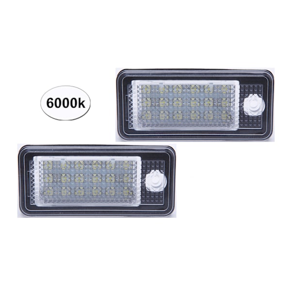 Audi A3 S3 A4 S4 RS4 RS6 A5 A6 C6 S6 Q7 Led skyltbelysning