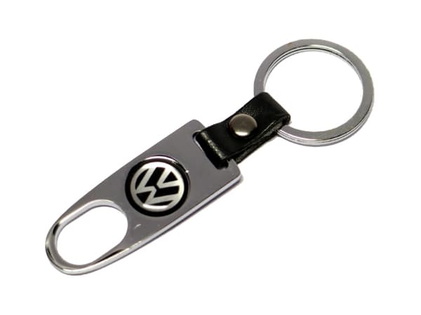 Ventilhattar till VW 4 st + nyckelring i krom, exklusivt set