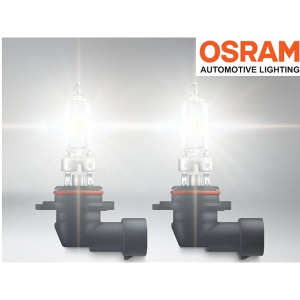 Osram HB3 SUPER BRIGHT halogen premium lampor 12v DC P20d 9005 Metall utseende