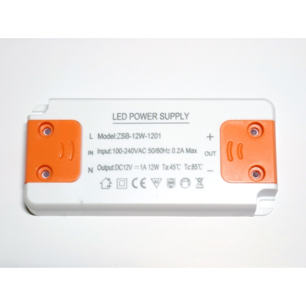 Led Driver 12w Transformator  220v AC ---> 12vDC