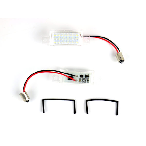 Volvo 745 765 945 965 skyltbelysning styling nummerplåt led