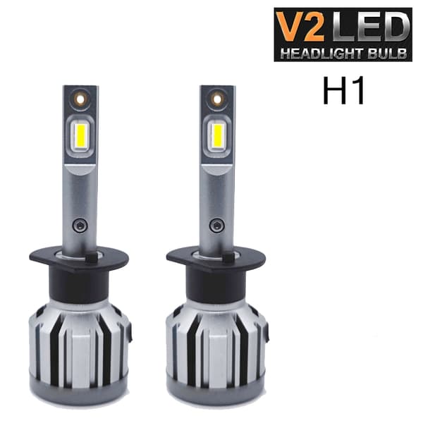 V2 LED-kit H1 3000 lumen 30 W 6000K  2-pack Vit