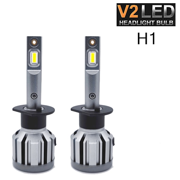 V2 Led kit H1 3000 lumen 30w 6000k  2-pack Vit