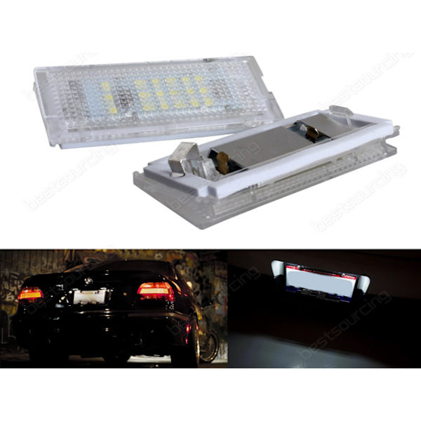BMW E46  1998 - 03 4D 5D Touring Led skyltbelysning styling
