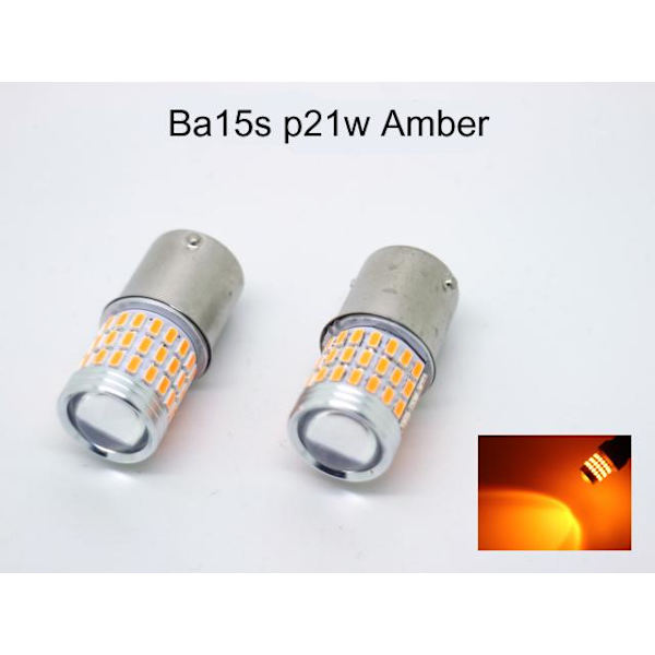 AMPOULE LED P21W AMBRE CANBUS