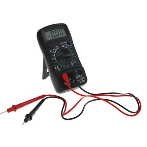 Multimeter XL830L för mätning av spänning , motstånd , volt mm Svart