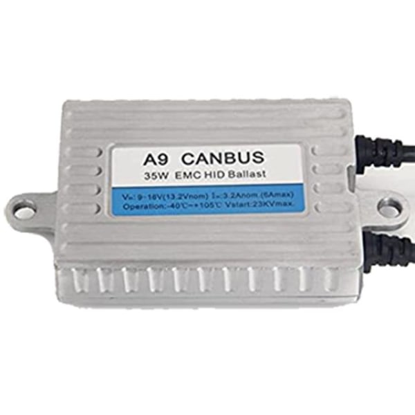 Xenon A9 35W Canbus AC digital slim ballast HID 12v drivdon