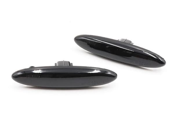 LED dynamisk sidoblinkers Toyota Lexus Smoke lens  2-pack Svart