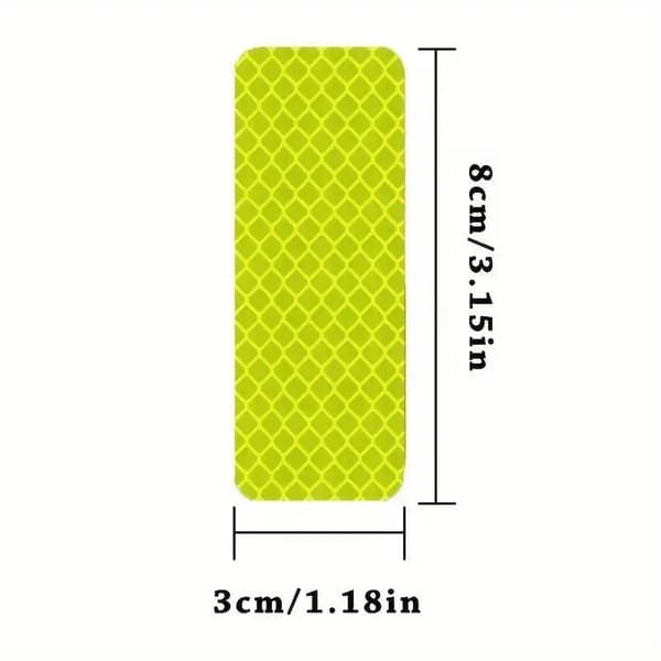 Reflex 10-pack röda 8x3cm