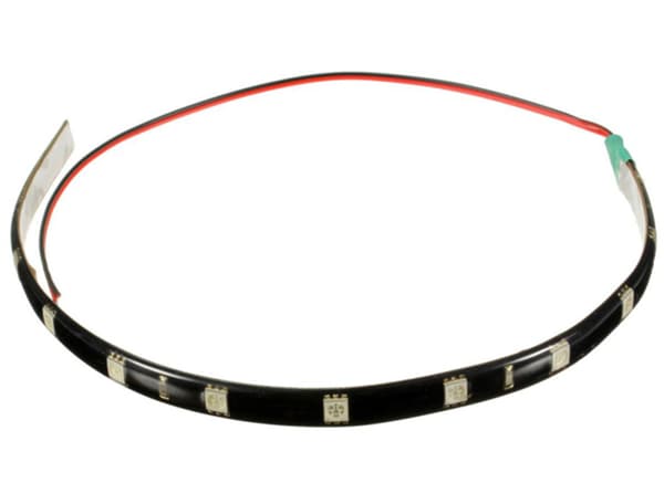 Led slinga 2-pack 30cm Vit 6000k ledstripe ledslinga styling Vit 2-pack