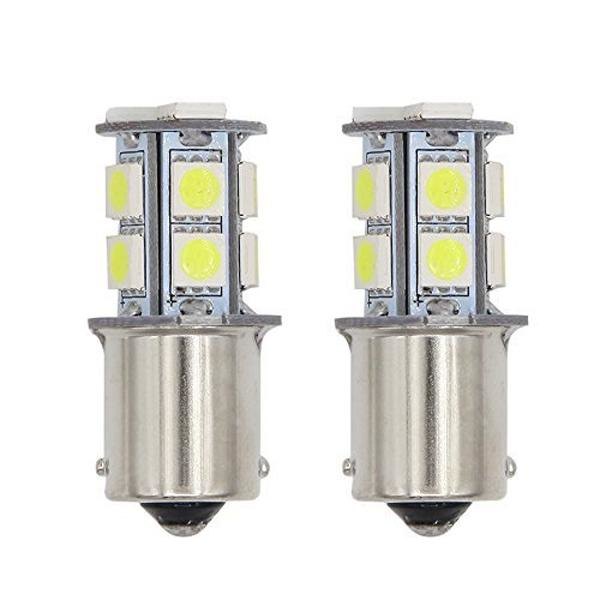 Ba15s r5w r10w 1156 Led lampor 3000K varmvit 2-pack . Varm vit