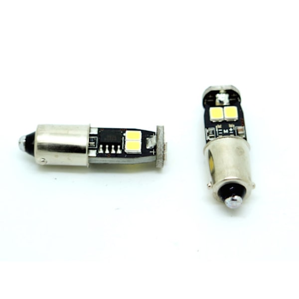 BA9S Canbus 6000k Led 2-pack T4W xenonlook 250 lumen Vit