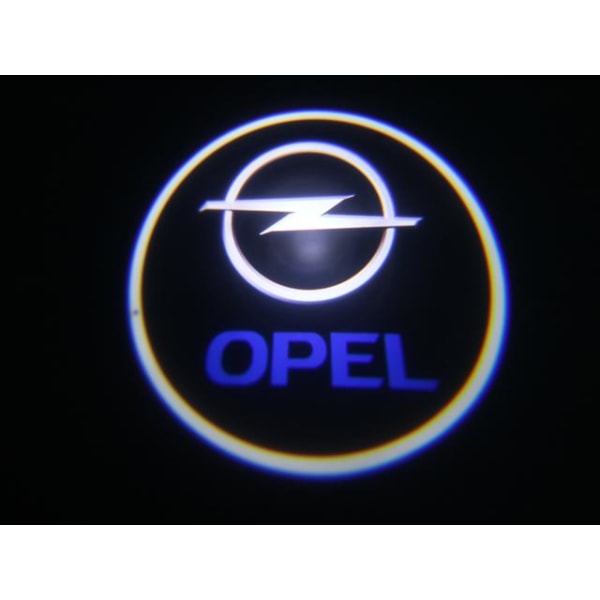 Opel led Laserlogga styling till tex. bildörrar