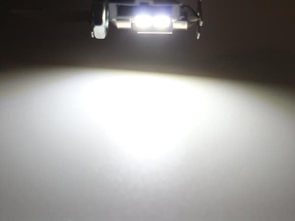 C5W LED diodlampor Canbus, 31 mm, 6000K(vit), 2-pack. 31mm 6000k vit 2-pack