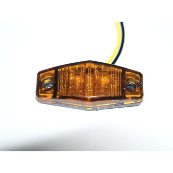 Markeringsljus position orange ledlampor  2-pack 12v 24v led Orange