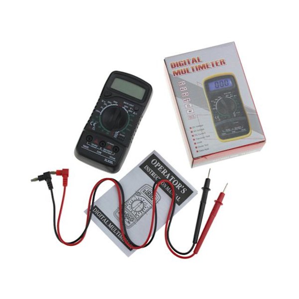 Multimeter XL830L för mätning av spänning , motstånd , volt mm Svart