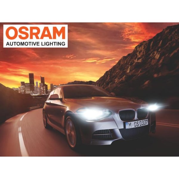Osram Hb3 +150% NIGHT BREAKER LASER halogen premium lampor 9005 Metall utseende