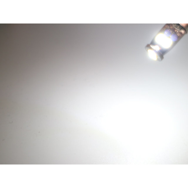 BA9S Canbus 6000k Led 2-pack T4W xenonlook 250 lumen Vit