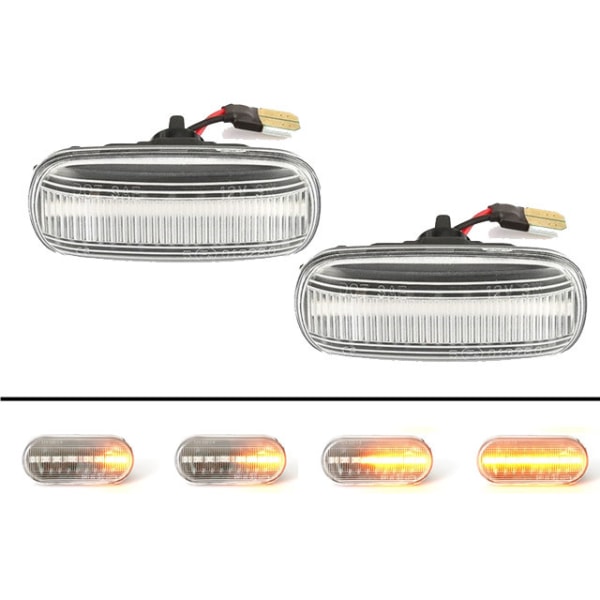 Led dynamisk blinkers Audi A3 A4 A6 styling 2-pack