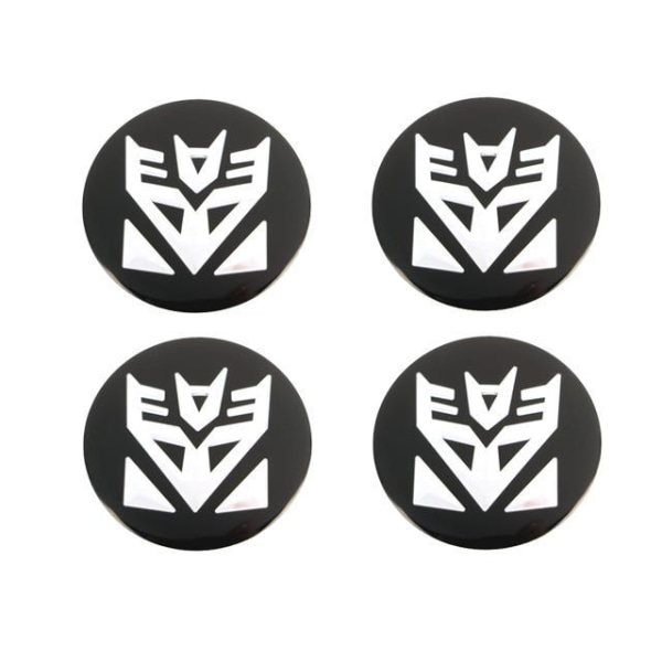 Transformers hjulnav emblem t fälgar centrumkåpor 4-pack styling