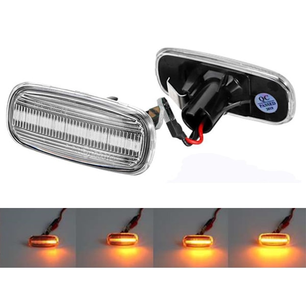 Led dynamisk blinkers Audi A3 A4 A6 styling 2-pack