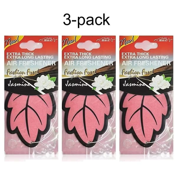 Autoshine luftfräschare 3-pack Jasmine. Extra tjock, ihållande doft