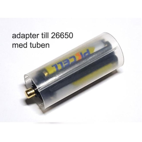 2st batteri adapter 3xAAA blir 1x18650 eller 1x26650