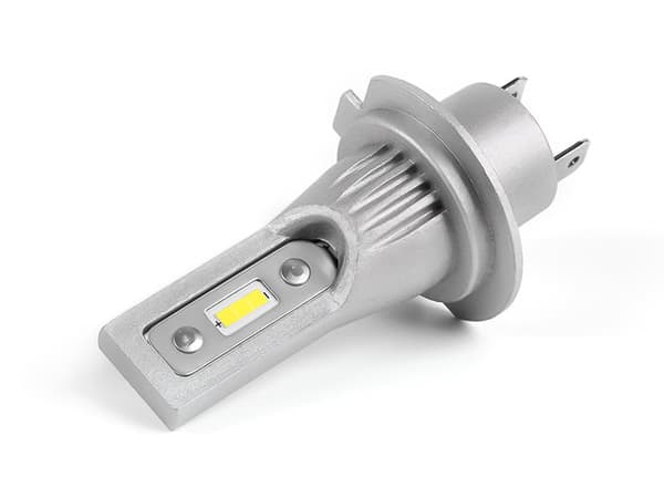 H7 V9-PRO, 1500 lumen, dimljus, LED-lampor, 2-pack, 12V Silvergrå