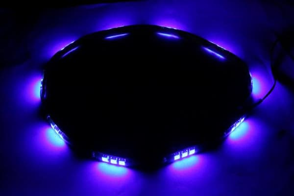 Led slinga 2-pack blå 60cm med 30st chip 5050SMD ledstripe