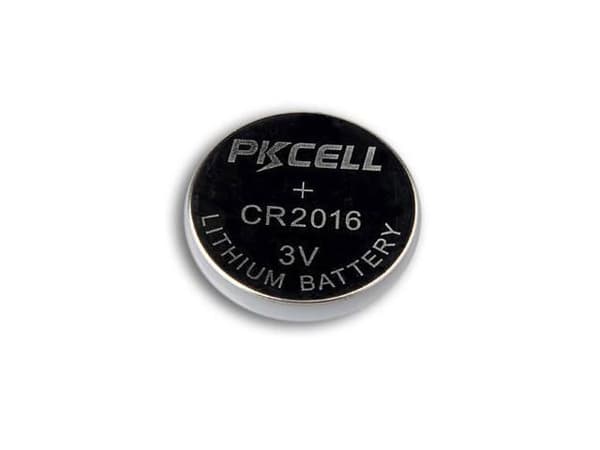 CR2016 150-pack Litiumbatterier 3V PKCell Metall utseende