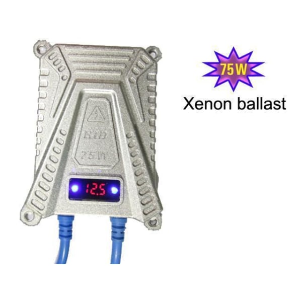 75w H7 6000K slim AC xenon kit HID xenonkit 2-pack multifärg