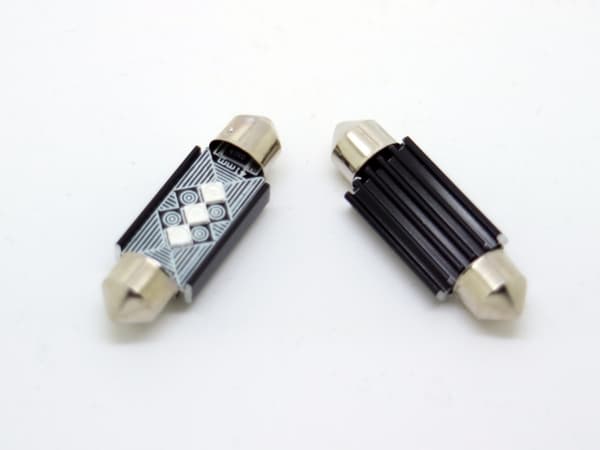 c5w 39mm blå Canbus Led 3535SMD 2-pack  12v Blå
