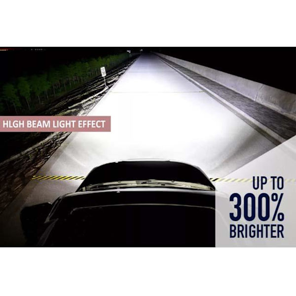 3-pack D2y D2h Led kit t. NBB 225 Alpha extraljus 6500 lumen 60w